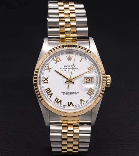 rolex datejust 36 acero y oro|Reloj Rolex Datejust 36: acero Oystersteel y oro blanco.